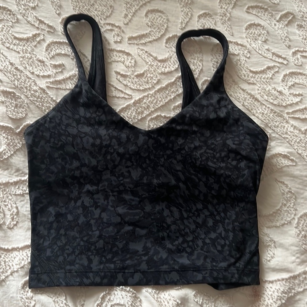 Lulu lemon Align tank black and grey